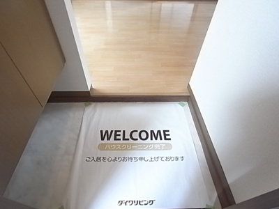 【玄関】 | シャルム蘇我 | ゆったりとした玄関です