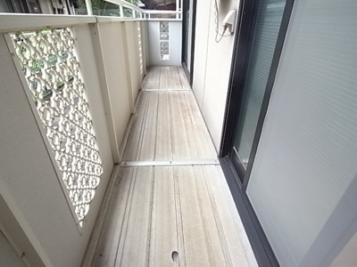【バルコニー】 | シャルム蘇我 | バルコニーです
