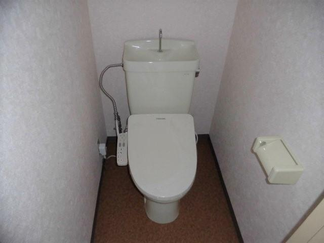 サン・アジュールのトイレ|落ち着いたトイレです