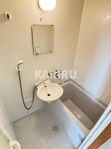 プロムナード都島の洗面所|同物件別部屋の写真です。