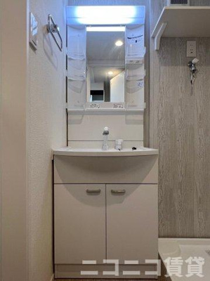 【洗面所】 | GOLD板橋 | 別部屋イメージの為、現状を優先致します。