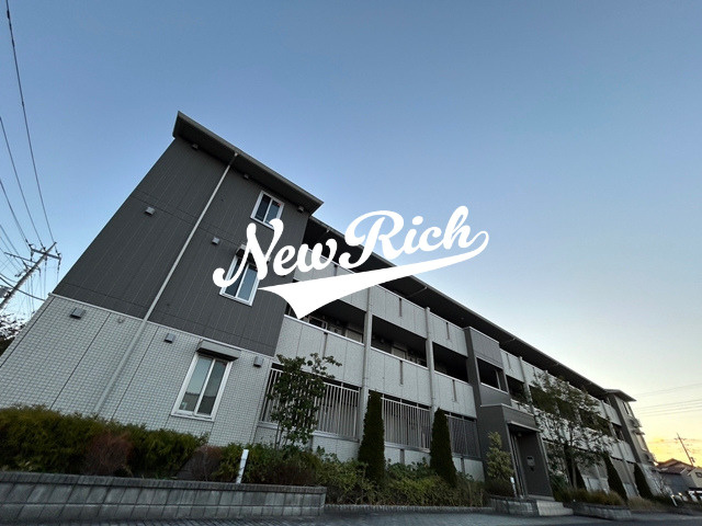 高崎市菅谷町のアパートの外観