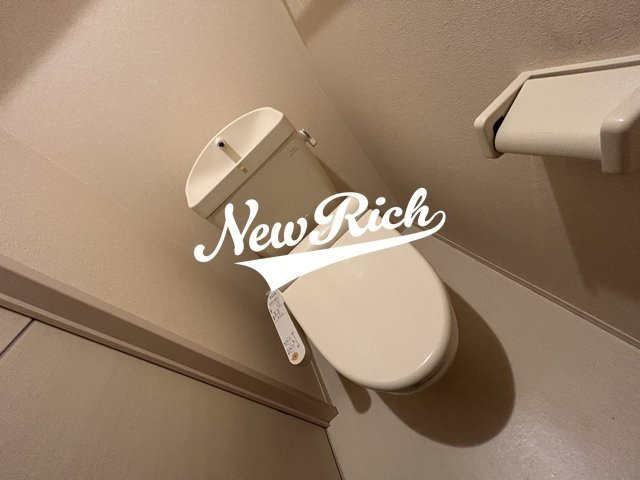 高崎市菅谷町のアパートのトイレ