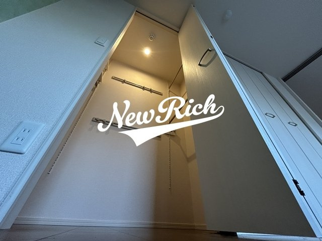 高崎市菅谷町のアパートの収納