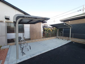 ヤングウッズ柏の葉Ⅱの駐車場