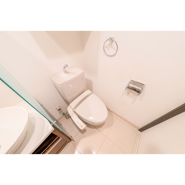 アーデン堺筋本町のトイレ|落ち着いた色調のトイレです