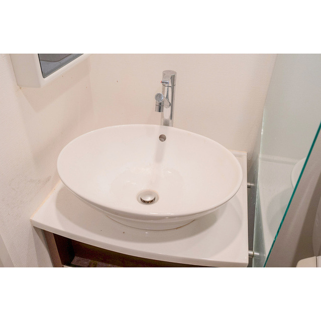 アーデン堺筋本町の洗面所|忙しい朝には欠かせない洗面所です