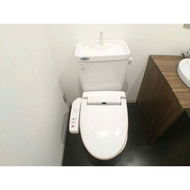 アーデンタワー南堀江のトイレ|落ち着いた色調のトイレです