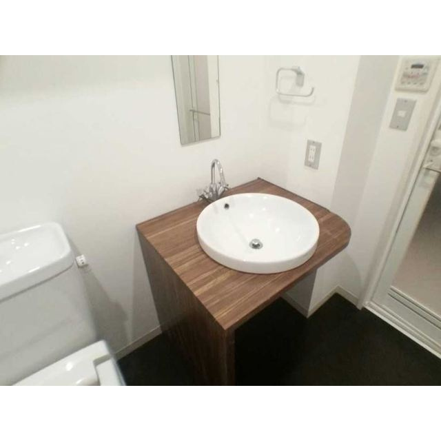 アーデンタワー南堀江の洗面所|コンパクトで使いやすい洗面所