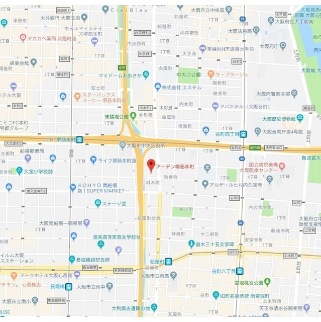 アーデン堺筋本町のその他|マップ