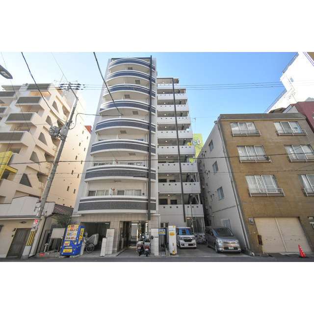 インボイス難波南レジデンスの外観|おしゃれな外観です