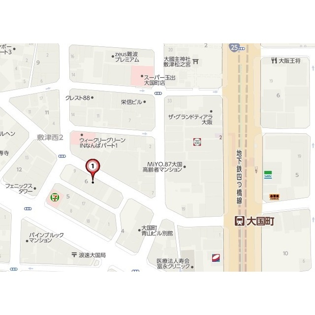 インボイス難波南レジデンスのその他|マップ