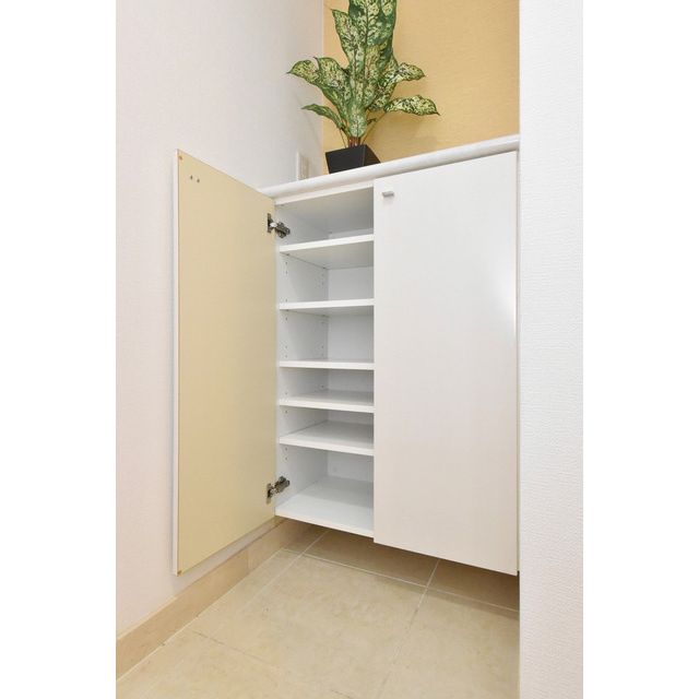 BRAVI南堀江の玄関|シンプルで使いやすい玄関です