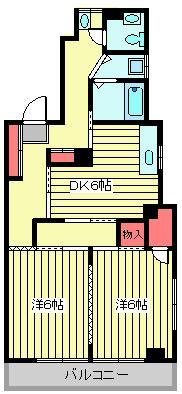 佐藤ビル（鈴谷2丁目）の間取り|間取図