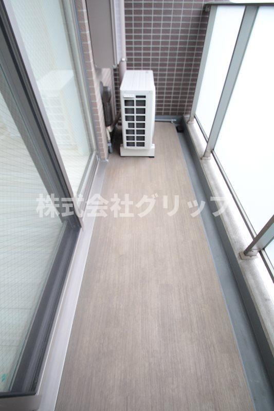 アイルYOKOHAMA関内のバルコニー