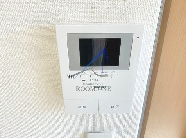 カーサ・フェリーチェのセキュリティ|モニター付きインターホンです。