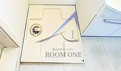 オリーブハイツの設備|洗濯機置き場です。