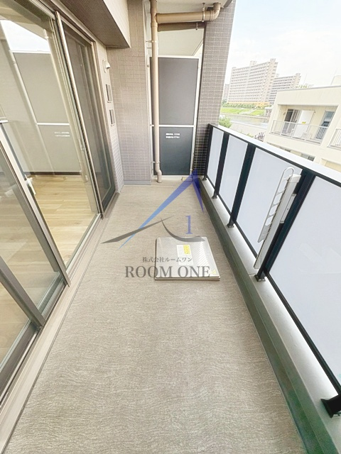 ＧＥＮＯＶＩＡ隅田川ｅａｓｔ　ｓｋｙｇａｒｄｅｎのバルコニー|バルコニーです。