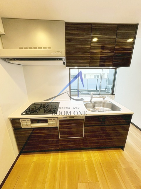 ＧＥＮＯＶＩＡ隅田川ｅａｓｔ　ｓｋｙｇａｒｄｅｎのキッチン|キッチンです。