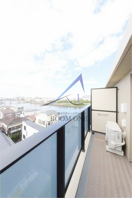 ＰＲＥＭＩＵＭ　ＣＵＢＥ　王子神谷のバルコニー|バルコニーです。