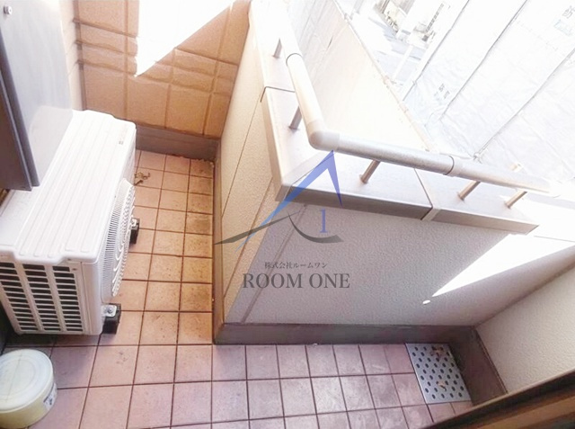 ハイムウィスタリアのバルコニー|バルコニーです。