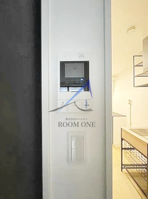 GARDEN HILLS月島のセキュリティ|モニター付きインターホンです。