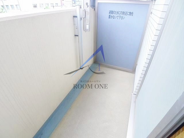 グロースメゾン亀戸のバルコニー|バルコニーです。