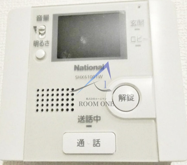 Ｖｉｌｌａ　Ｖｉｃｉｎａのセキュリティ|モニター付きインターホンです。
