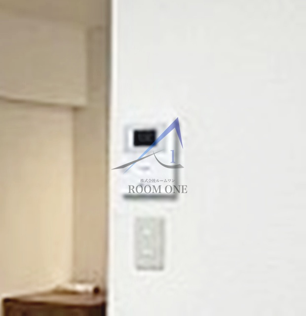 ユニハイツ勝どきのセキュリティ|モニター付きインターホンです。