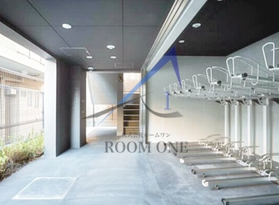 ガリシア錦糸町Ⅱのその他共用部分|駐輪場です。