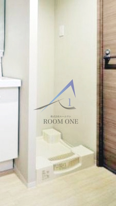 ガリシア錦糸町Ⅱの設備|洗濯機置き場です。