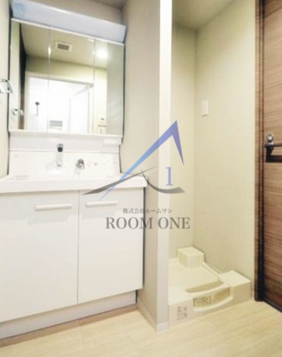 ガリシア錦糸町Ⅱの洗面所|洗面台です。