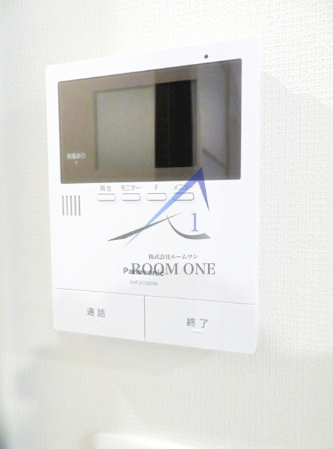 ユアメゾン上板橋のセキュリティ|モニター付きインターホンです。