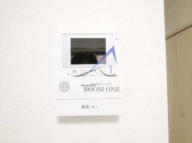 アムール下石神井のセキュリティ|モニター付きインターホンです。
