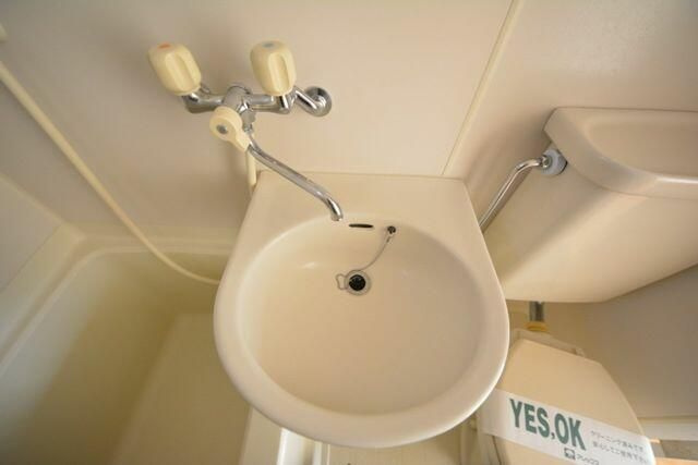 ヴィラフローラの洗面所