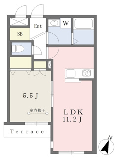 リビング11.2帖の1LDK♪