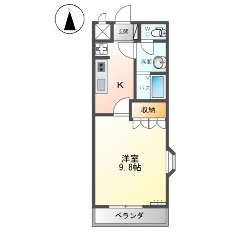 グランアシューレの間取り