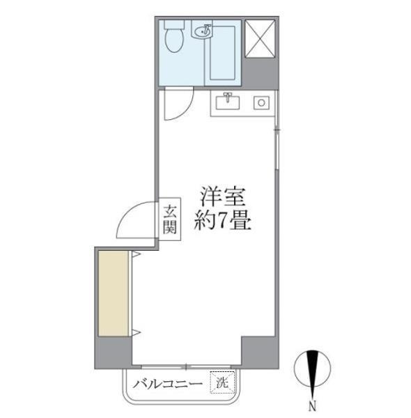 ハウスチェリー上馬の間取り