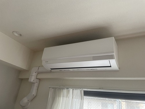 ライオンズプラザ川口本町の設備|エアコン　リビングダイニングキッチン　内装後