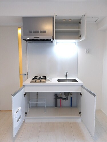 プレセダン板橋本町のキッチン|キッチン　※同タイプ別部屋2025.11新築未入居時撮影