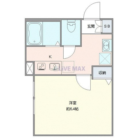 エクセラン松戸Ⅱの間取り