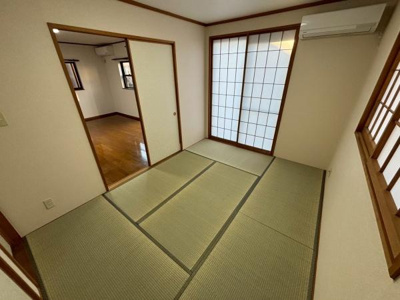 【和室】 | 草加市花栗1丁目・戸建 | ●和室6帖●