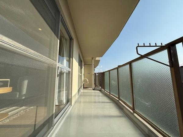 【バルコニー】 | クローバーハイツ森小路2号棟