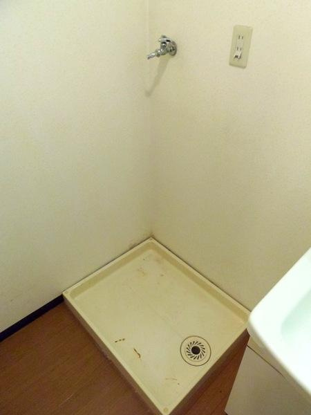 トカシキマンション２の洗面所|★室内洗濯機置場！★