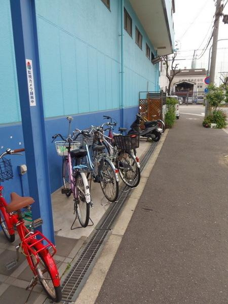 トカシキマンション２のエントランス|★駐輪スペース★