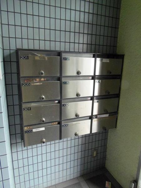 トカシキマンション２のエントランス|★集合ポスト★