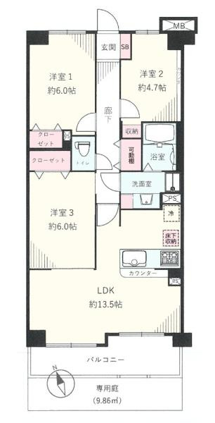 新百合王禅寺ガーデニア