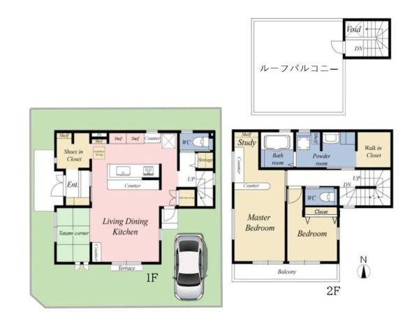 座間市新田宿の中古一戸建