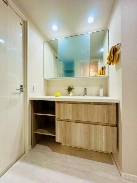 コスモ星川パークステージの独立洗面台