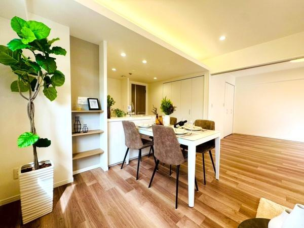 コスモ星川パークステージの内観：施工例